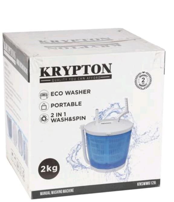 Krypton - 2-in-1 Portable Wash & Spin ©